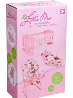 Little Me Nuket Ja Kotileikki|nukentarvikesetti