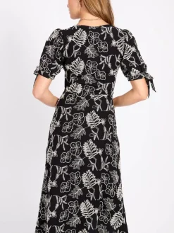 mekko Black Cotton Midaxi><noscript><img width=