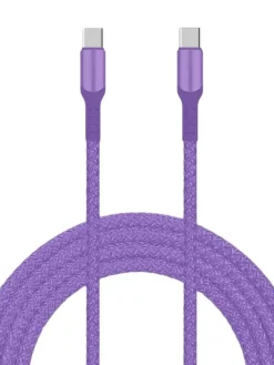 latausjohto USB C-C, 60 W, 2 m lila>Livia Hot