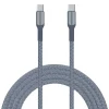 latausjohto USB C-C, 60 W, 2 m harmaa>Livia