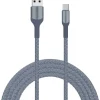 latausjohto USB-C, 2 m harmaa>Livia Discount