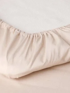 muotoonommeltu lakana 90x200 + 25 cm beige><noscript><img width=