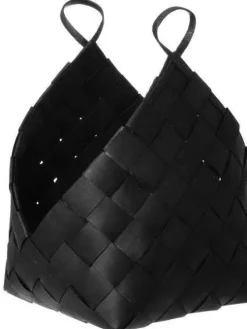 polttopuukori Vili 50x63 cm musta>4Living Clearance