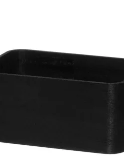puulaatikko kannella 25x17x11 cm musta>4Living Best