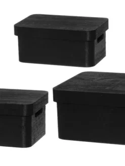 puulaatikko kannella 25x17x11 cm musta><noscript><img width=