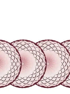 Lyngby Astiat|lautanen Sorrento 16 cm 4 kpl/pkt Pink