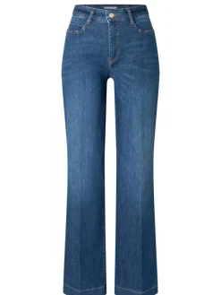 Mac Farkut|farkut Wide Auth.Stretch Denim Fashion Blue Washed D620