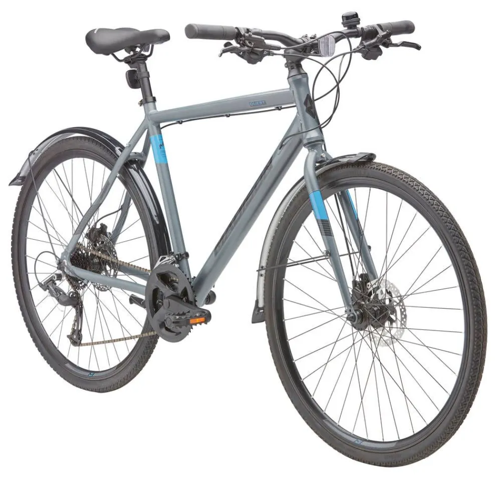Madison Miesten Pyörät|hybridipyörä Quest Men 28'' 16-v. 53 cm grafiitin harmaa