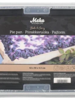 Bake&Carry piirakkavuoka + kansi 3,45 L 42x30x4,5 cm mu><noscript><img width=