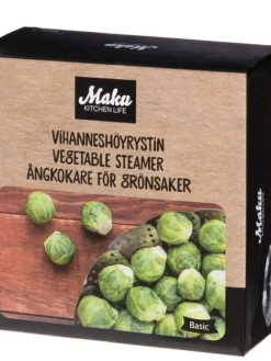 Maku vihanneshöyrystin Basic teräs><noscript><img width=