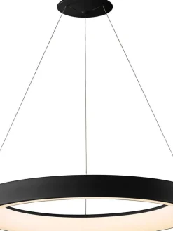 Mantra Sisustusvalaisimet|Niseko riippuvalaisin Ø 65 cm kaukosäätimellä musta