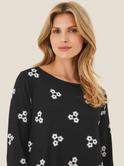 Masai Trikoopaidat Ja Colleget|trikootunika Garnette Black /musta