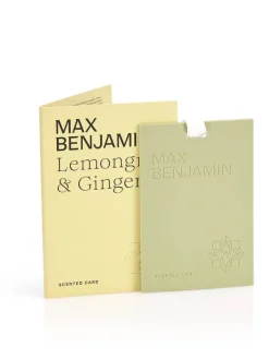 Max Benjamin Tuoksukynttilät Ja Huonetuoksut|Kynttilät Ja Huonetuoksut|tuoksukortti Lemongrass and Ginger