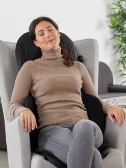 shiatsu- ja akupainantaistuin musta MCG820><noscript><img width=