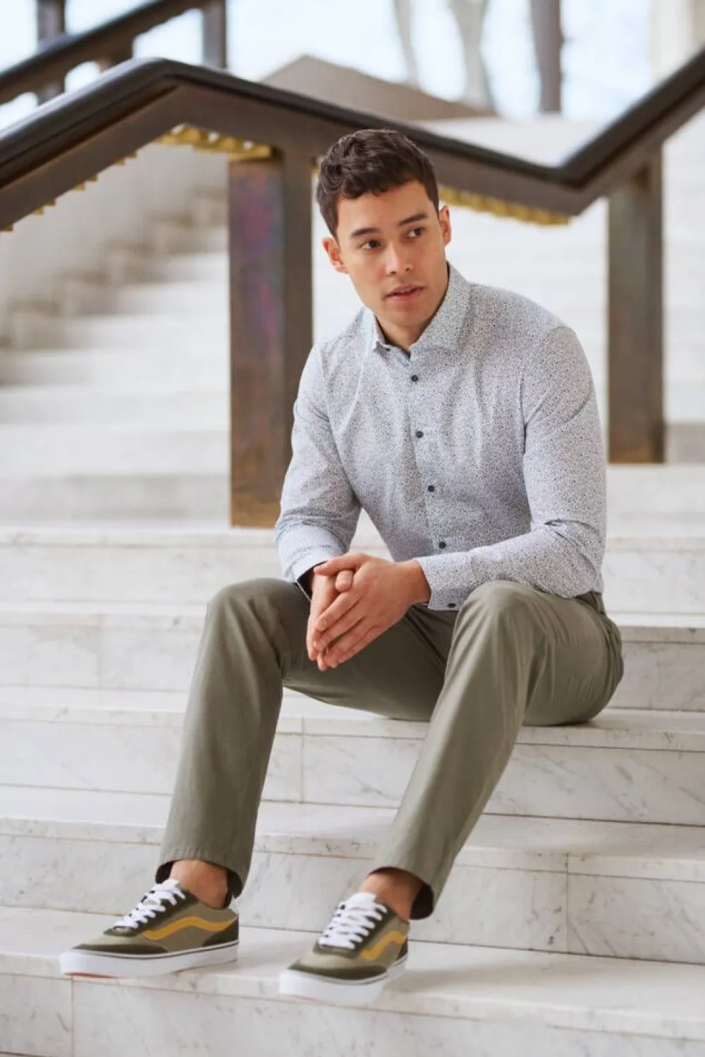 Meyer Housut|housut Bonn 5064 25 Khaki Green