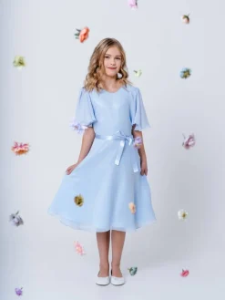 Mingnelin Mekot|mekko 4360 Vaaleansininen