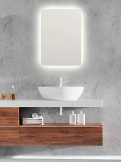 Mirrors and More Kellot Ja Peilit|peili Franzi 50 x 70 cm LED-valolla