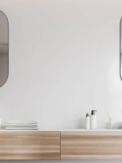 Mirrors and More Kellot Ja Peilit|peili Josephine 30 x 70 cm musta