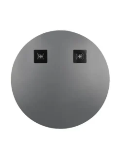 Mirrors and More Kellot Ja Peilit|peili Mila Ø50 cm valkoinen