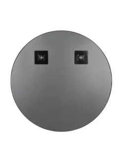 Mirrors and More Kellot Ja Peilit|peili Mila Ø50 cm musta