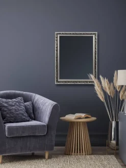 Mirrors and More Kellot Ja Peilit|peili Tanja 55 x 70 cm hopea
