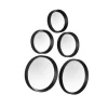 peilisetti Vivien 5-pack musta>Mirrors and More Hot