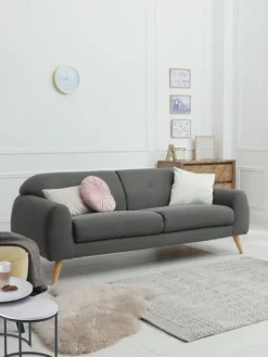 Mirrors and More Huonekalut|sarjapöytä Doreen Ø43 cm + Ø35 cm musta/val
