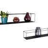 Mirrors and More Hyllyt Ja Telineet|Huonekalut|seinähylly Tinka 2-pack musta