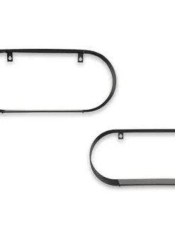 seinähyllysetti Joyce 2-pack musta><noscript><img width=