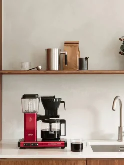 Moccamaster kahvinkeitin Optio metallinpunainen> Clearance