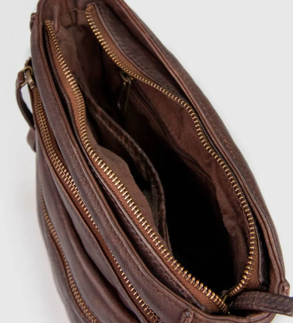 Montana Laukut|laukku Alpha Crossbody Brown 200 Brown