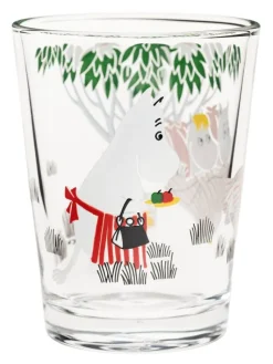 Moomin Astiat|Arabia juomalasi 22 cl Loikoilua