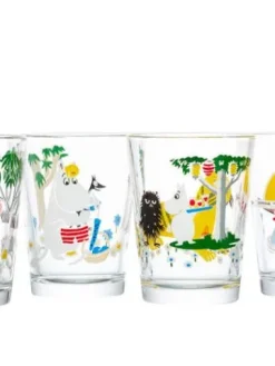 Moomin Astiat|Arabia juomalasi 22 cl Loikoilua