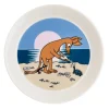 Moomin Astiat|Arabia lautanen Ø 19 cm Nipsu rannalla