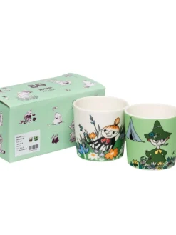 Moomin Astiat|Arabia muki 0,3 l Pikku Myy & Nuuskamuikkunen 2 kpl