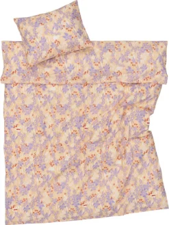 Arabia pussilakanasetti 150x210 cm Lilja beige>Moomin Clearance