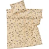 Moomin Vuodetekstiilit|Arabia pussilakanasetti 150x210 cm Muumiperhe beige