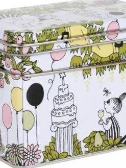 Moomin Ruoansäilytys Ja Järjestys|teepurkki Puutarha