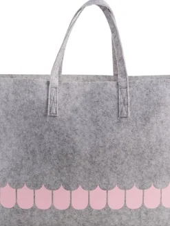 Vappu Keittiössä kestokassi 55x40 cm r-pet huopa harmaa>Muurla Discount