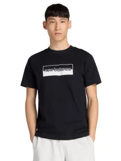 t-paita Rectangular Logo>New Balance New