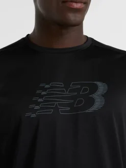 New Balance Treenivaatteet|Paidat Ja Neuleet|t-paita Sport Essentials Printed Black