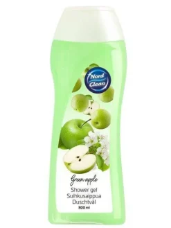Nord Clean Kylpyhuonetarvikkeet|Ihonhoito|suihkusaippua omena 300 ml