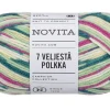Novita Kankaat Ja Käsityötarvikkeet|7 Veljestä lanka Polkka 100 g hedelmä 8011