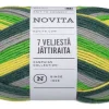 Novita Kankaat Ja Käsityötarvikkeet|7 Veljestä Raita lanka Jättiraita 150g 8281 havu