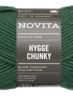 Novita Kankaat Ja Käsityötarvikkeet|lanka Hygge Chunky 100g 380 metsä
