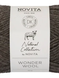Novita Kankaat Ja Käsityötarvikkeet|lanka Wonder Wool 50 g 064 korvasieni