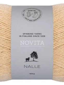 Novita Kankaat Ja Käsityötarvikkeet|Nalle lanka 100 g 622 sahara