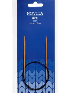 pyöröpuikot 40 cm koivu 2.5>Novita Hot