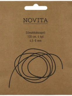 Novita Kankaat Ja Käsityötarvikkeet|silmukkakaapelit 120 cm, 4 kpl, 4.5-8.0 mm puikoille