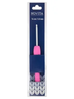 Novita Kankaat Ja Käsityötarvikkeet|Virkkuukoukku ergonominen 14 cm 3.0